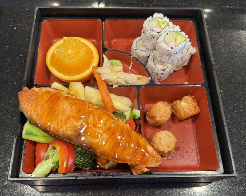 Salmon Teriyaki Bento