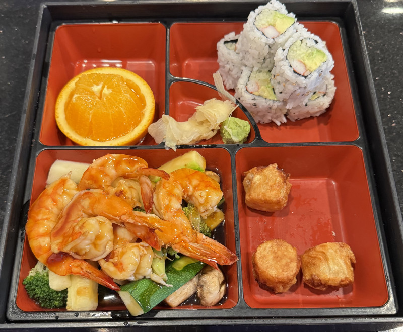 Shrimp Teriyaki Bento
