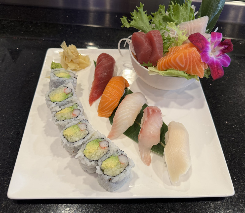 * Sushi and Sashimi Lunch