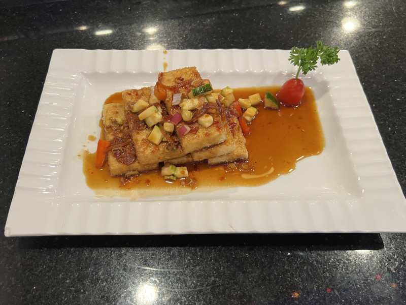 Spicy Garlic Tofu
