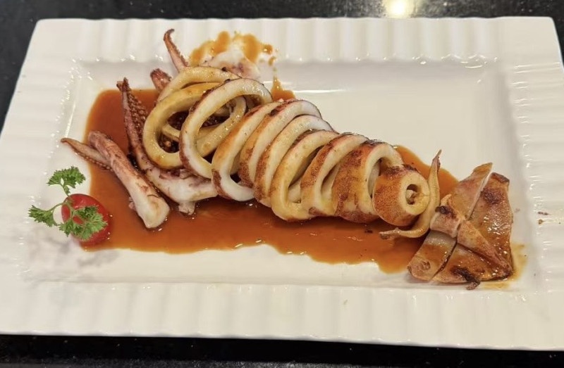 Bar B-Q Squid