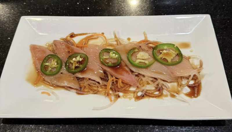 * Yellowtail(or Tuna or Salmon) Jalapeno