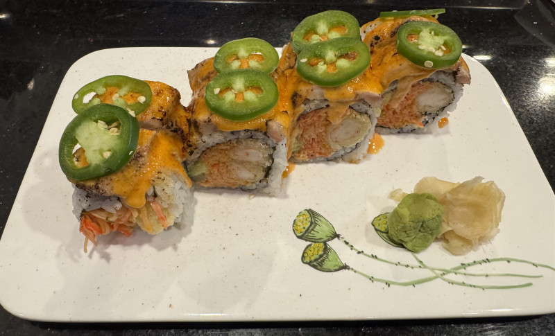 * Angry Dragon Roll
