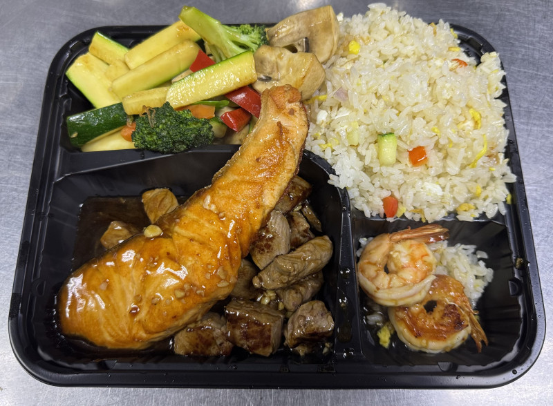 Steak & Salmon Hibachi