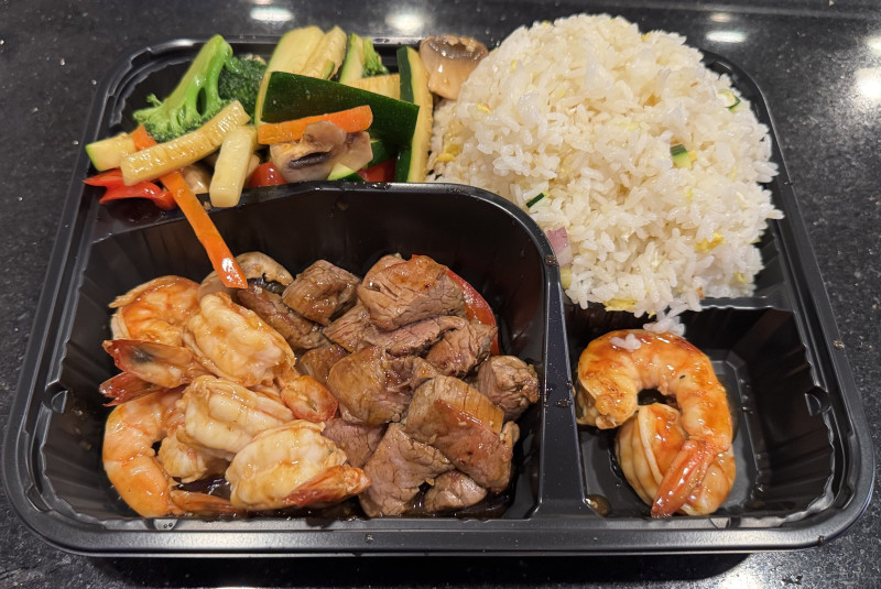 Filet Mignon & Shrimp Hibachi
