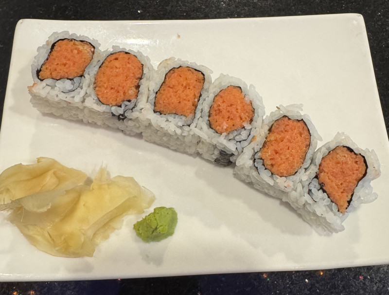 *Spicy Tuna Crunch Roll