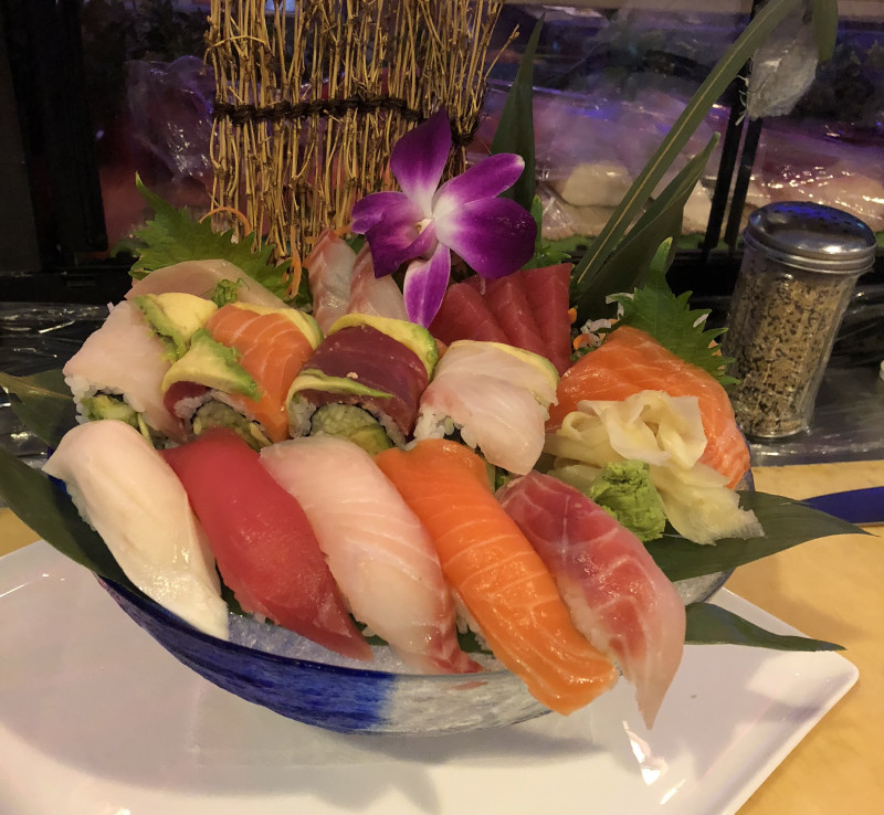 * Sushi and Sashimi Combination