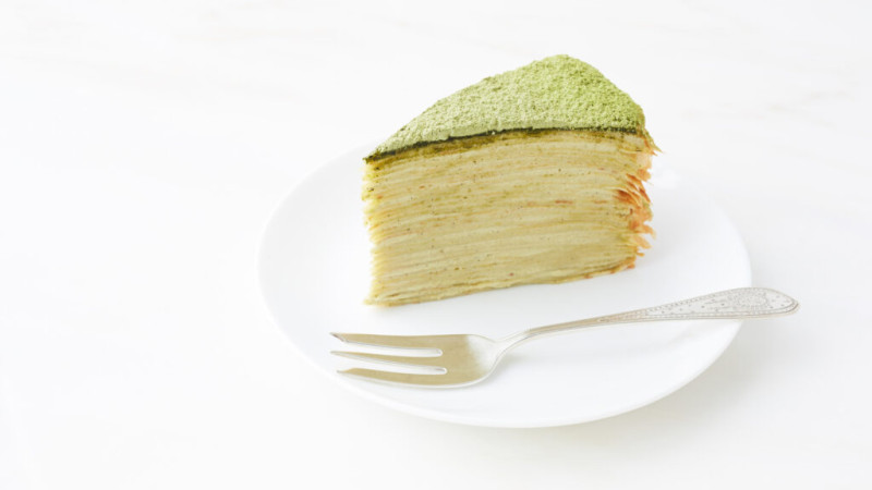 Green Tea Crepe
