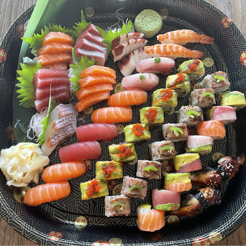 Sushi And Sashimi For 3