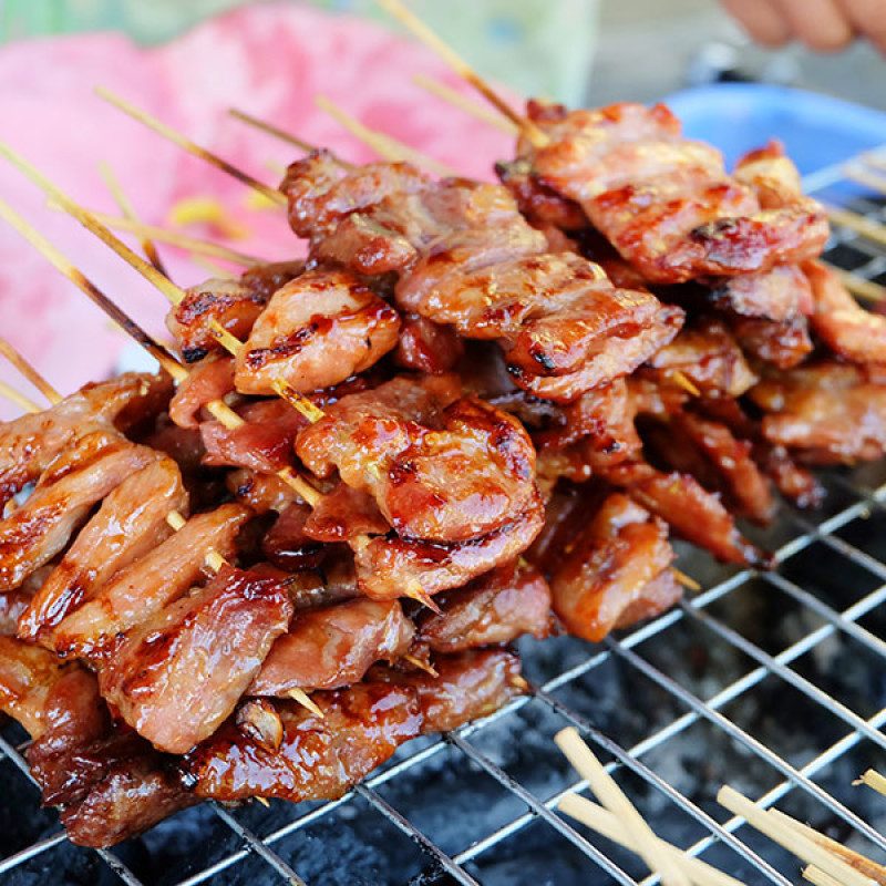 Chicken Gizzarid Skewer